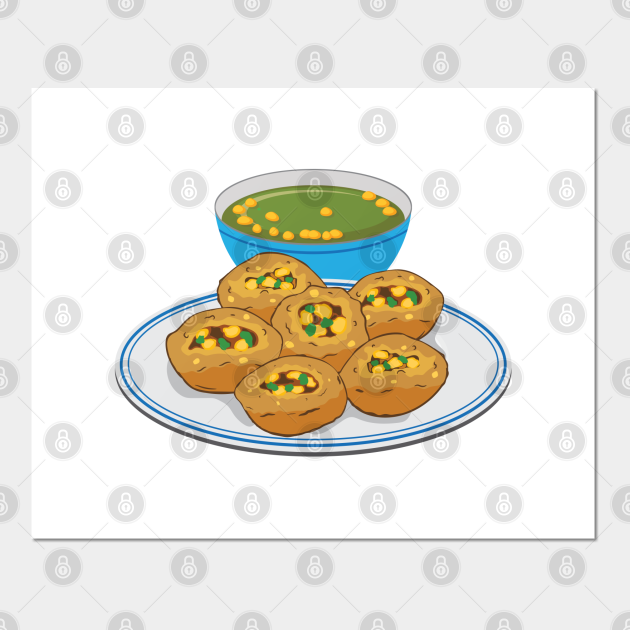 Pani Puri Gol Gappa Green Chutney India Pakistan Food Lovers Food